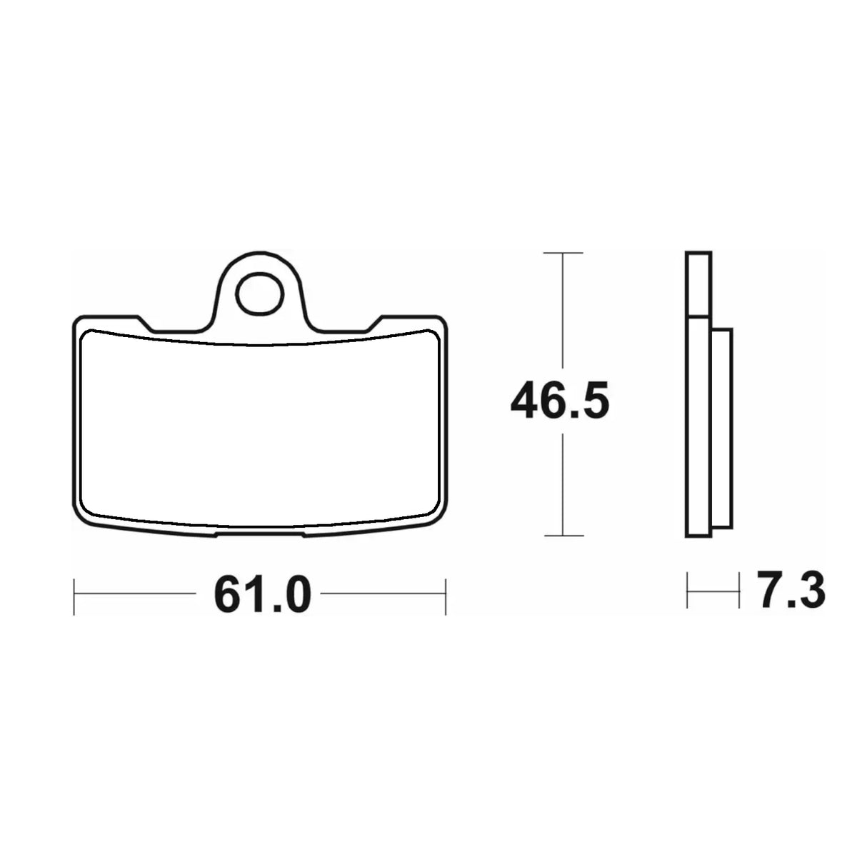 Pastiglie freno per Buell, EBR marca Accossato codice AGPA290