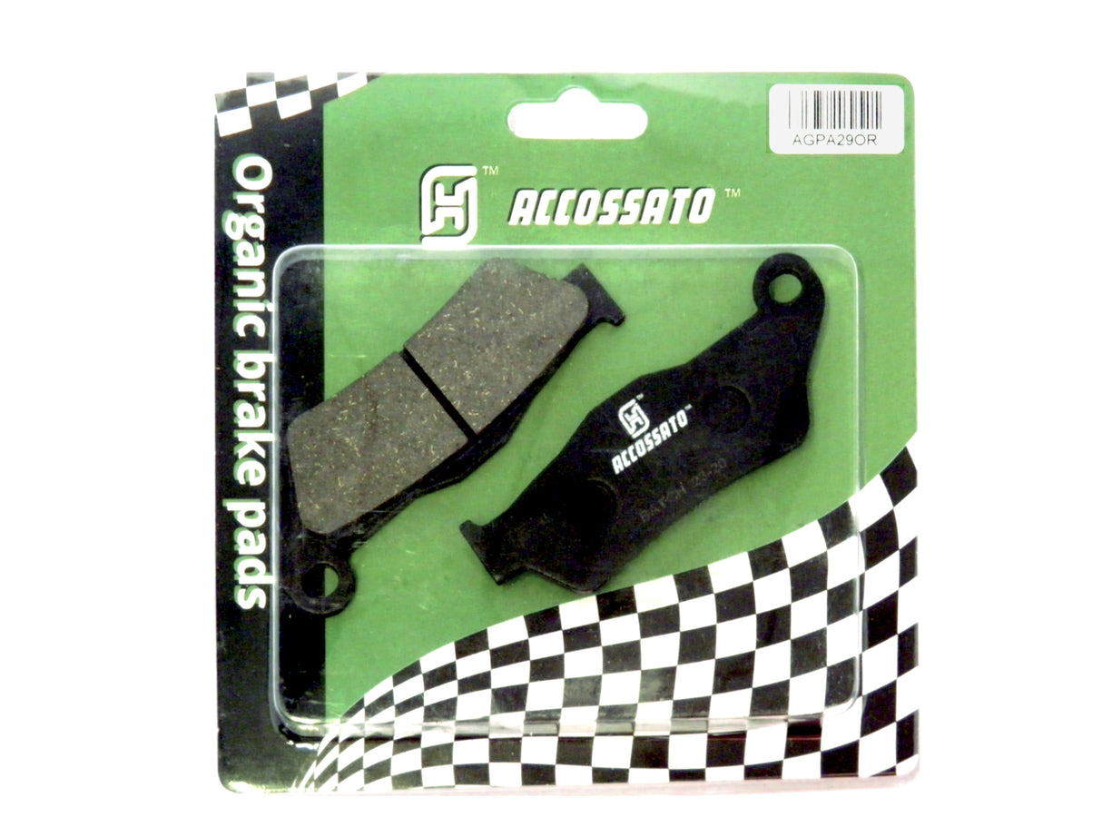 Pastiglie freno per Aprilia, Benelli, Ducati, Honda, KTM, Yamaha marca Accossato codice AGPA29