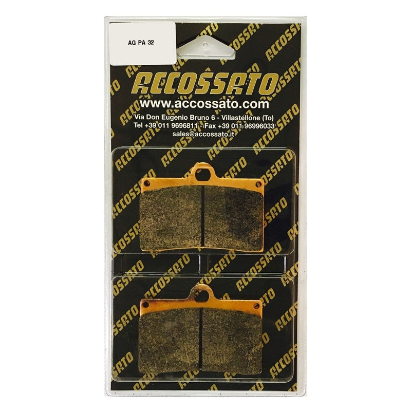 Pastiglie freno per Aprilia, Ducati, Honda, KTM marca Accossato codice AGPA32