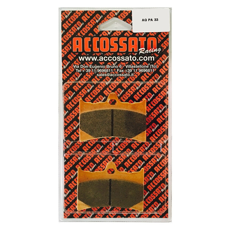Pastiglie freno per Aprilia, Benelli, KTM marca Accossato codice AGPA33