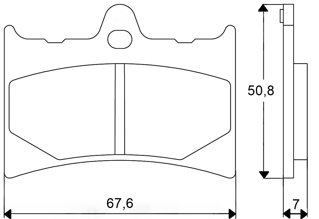 Pastiglie freno per Aprilia, Benelli, KTM marca Accossato codice AGPA33