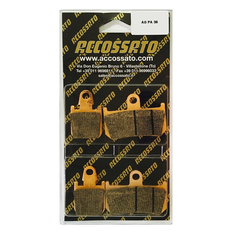 Pastiglie freno per Yamaha marca Accossato codice AGPA36