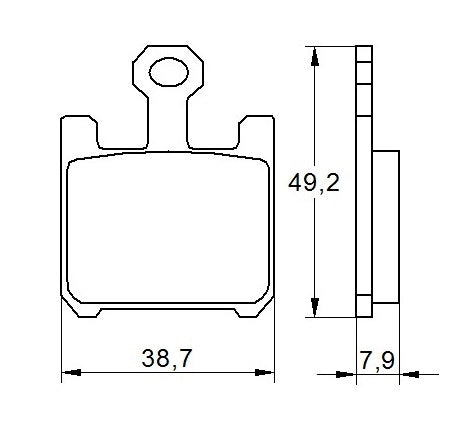 Pastiglie freno per Kawasaki, Suzuki marca Accossato codice AGPA37