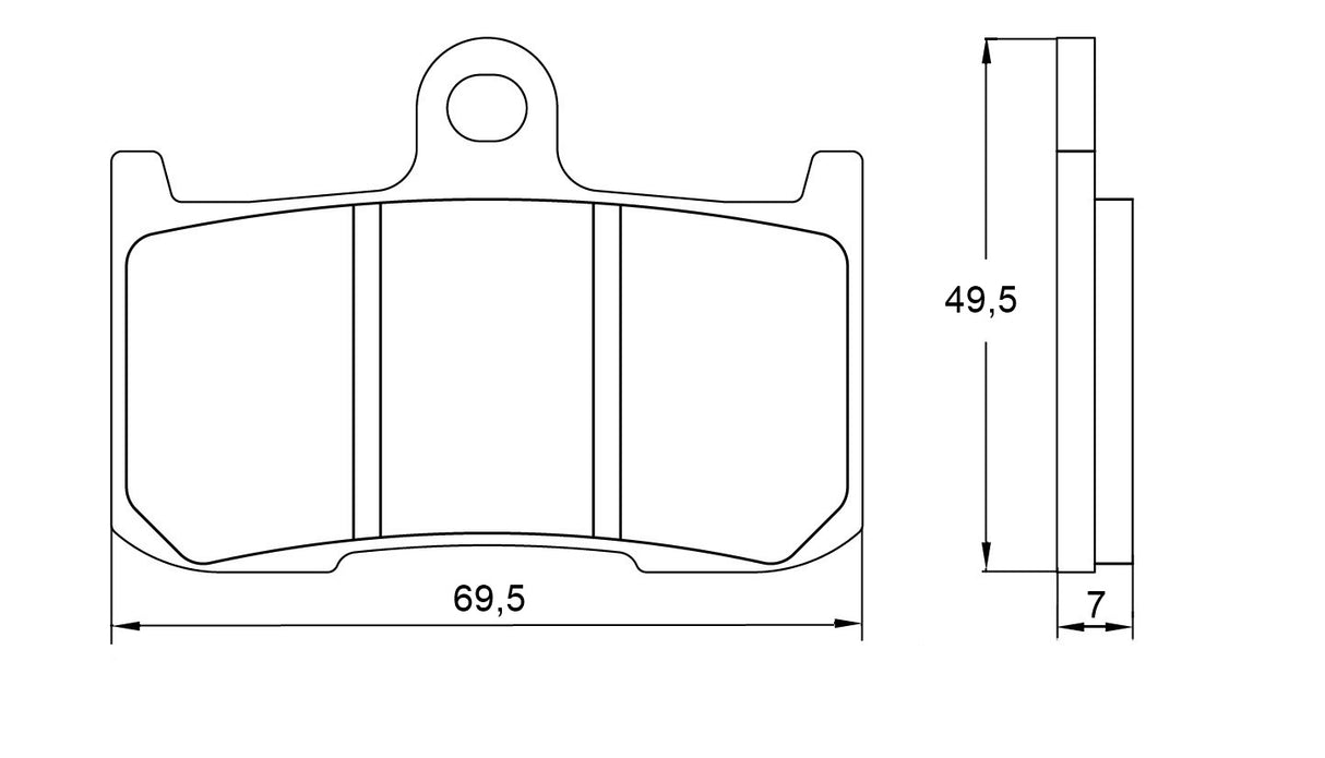 Pastiglie freno per Kawasaki, Suzuki marca Accossato codice AGPA38