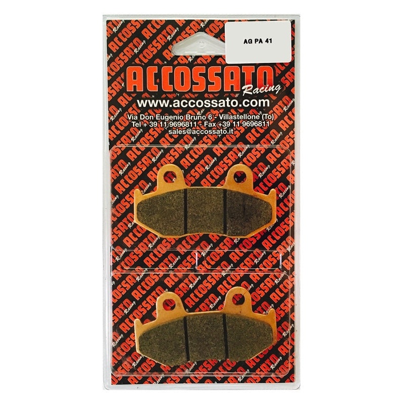 Pastiglie freno per Benelli, Honda marca Accossato codice AGPA41