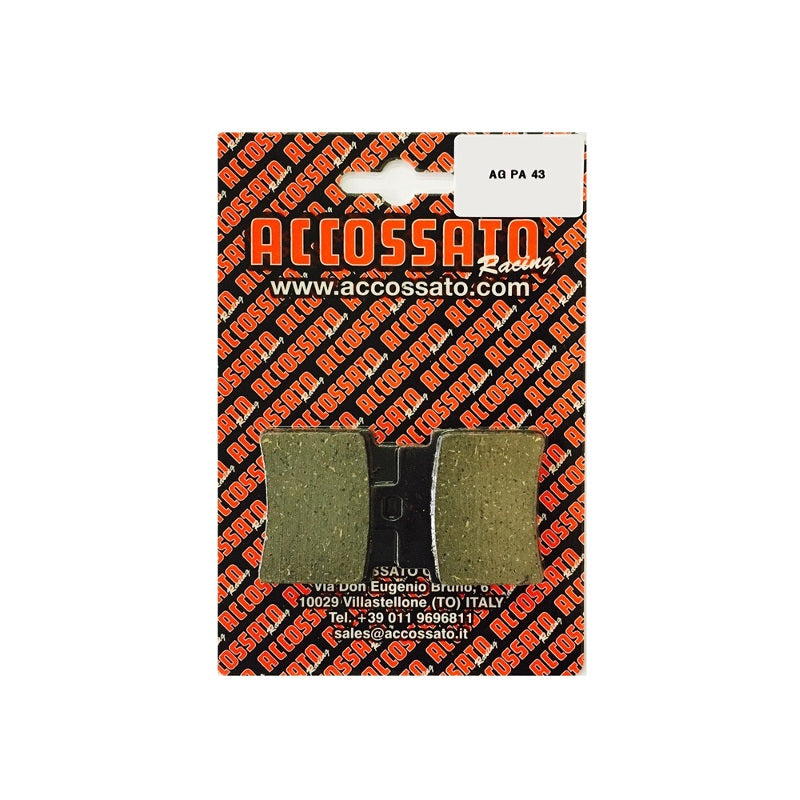 Pastiglie freno per Arctic Cat, Gilera, Kymco, SYM marca Accossato codice AGPA43