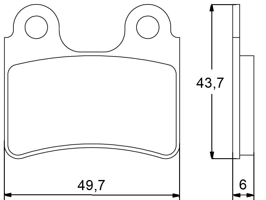 Pastiglie freno per Honda marca Accossato codice AGPA45