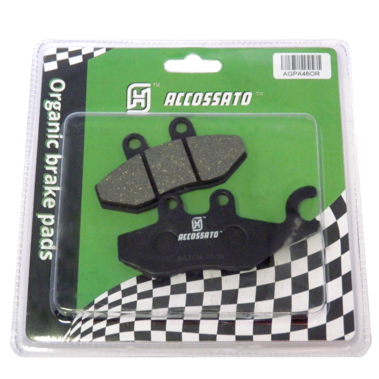 Pastiglie freno per Aprilia marca Accossato codice AGPA46