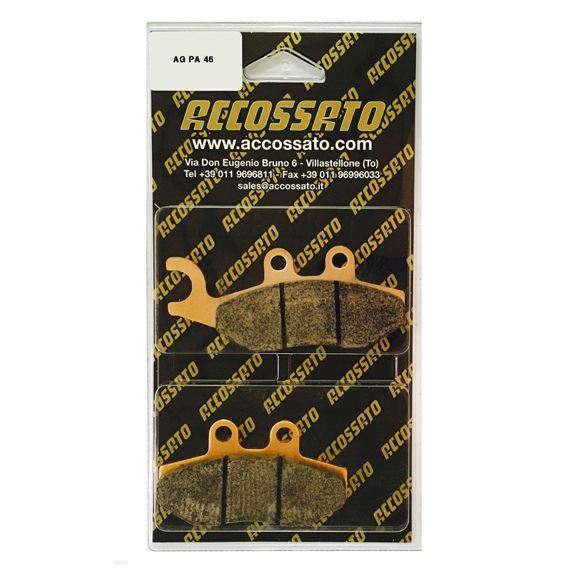 Pastiglie freno per Aprilia marca Accossato codice AGPA46