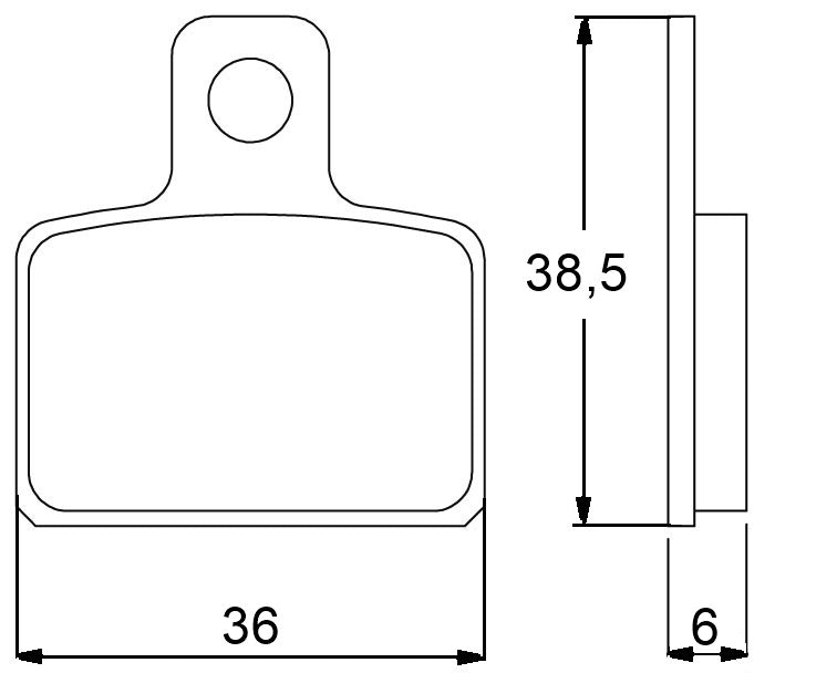 Pastiglie freno per Aprilia, Honda, KTM marca Accossato codice AGPA47