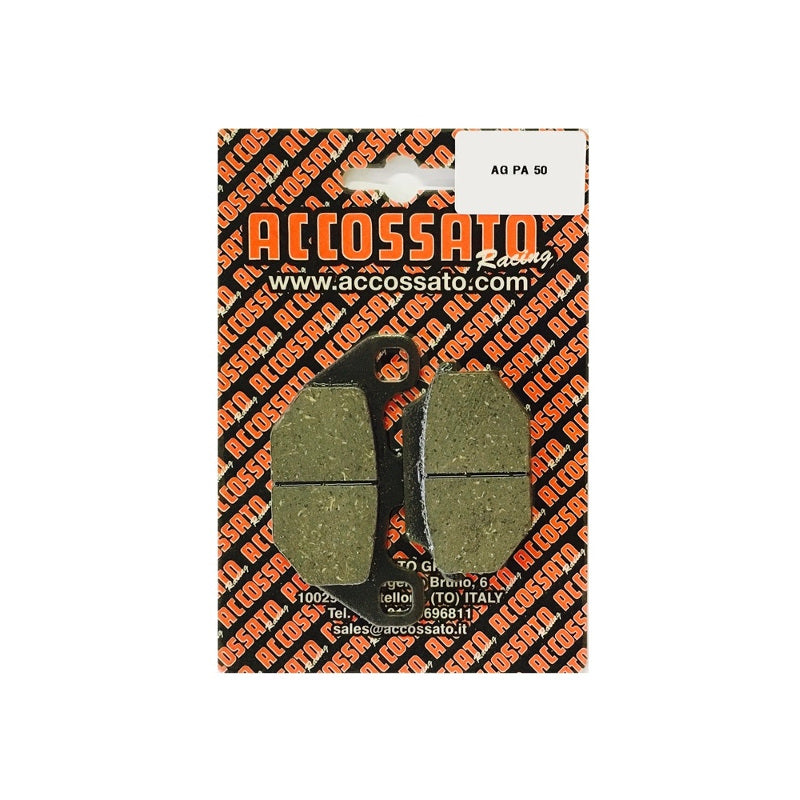 Pastiglie freno per Kymco, Laverda, SYM marca Accossato codice AGPA50