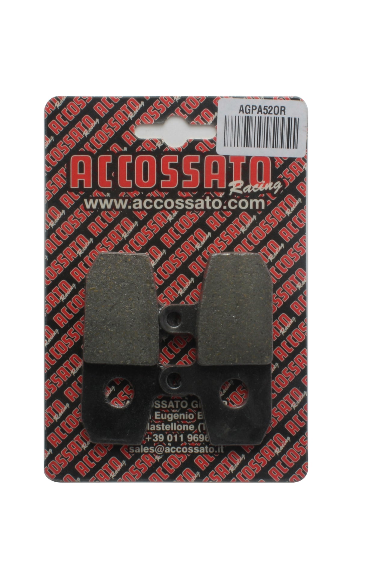 Pastiglie freno per Aprilia marca Accossato codice AGPA52
