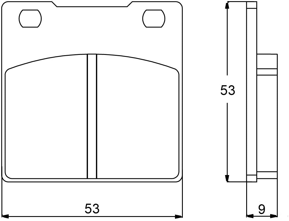 Pastiglie freno per Kawasaki, Suzuki marca Accossato codice AGPA53