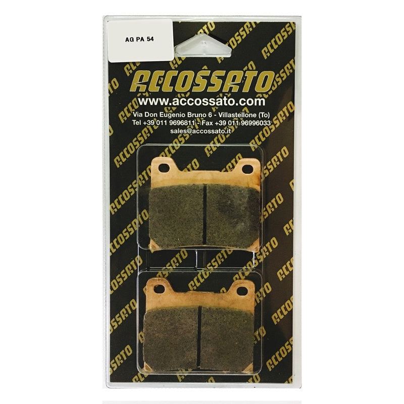 Pastiglie freno per Yamaha marca Accossato codice AGPA54
