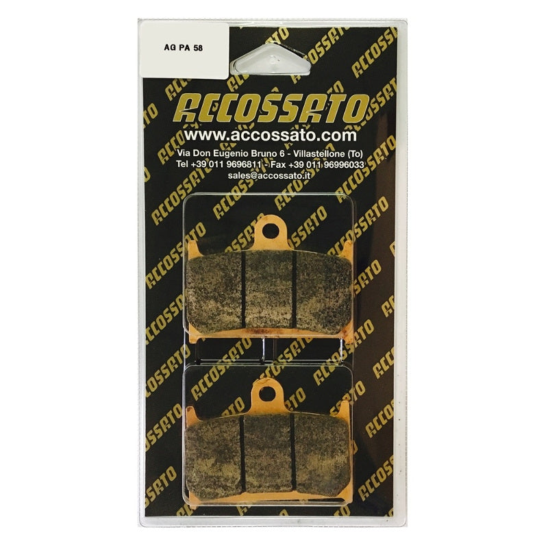 Pastiglie freno per Suzuki, Yamaha marca Accossato codice AGPA58
