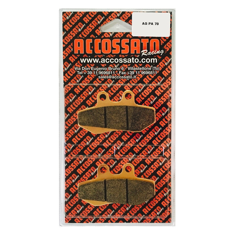 Pastiglie freno per Aprilia, marca Accossato codice AGPA70
