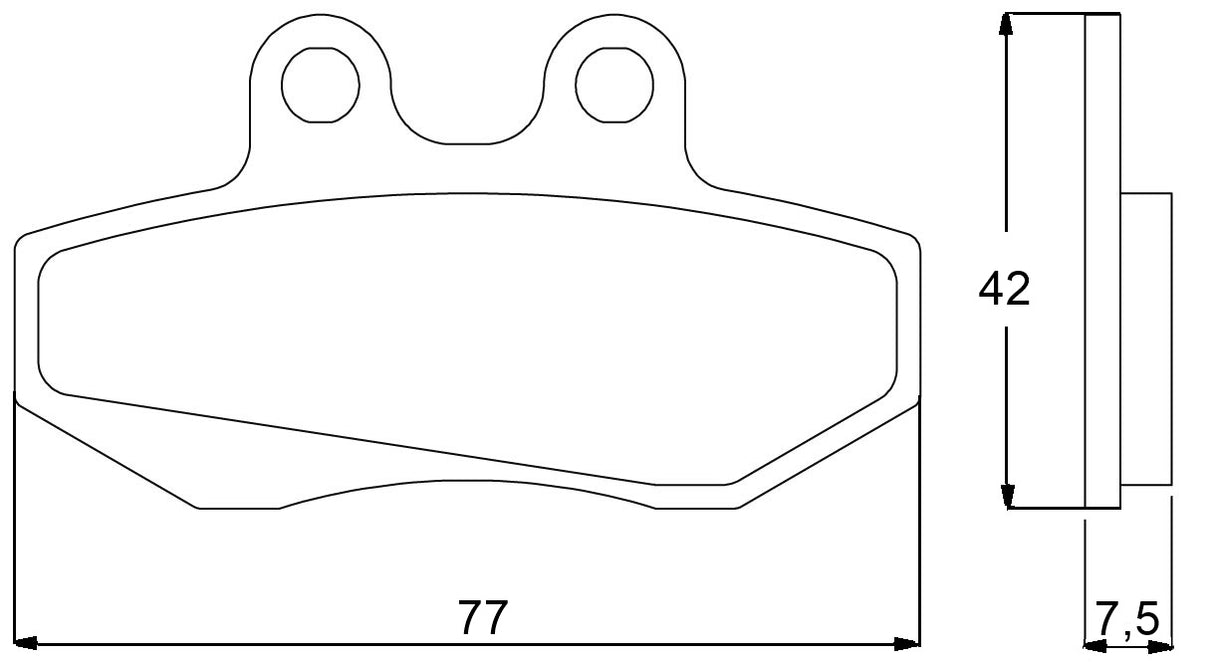 Pastiglie freno per Aprilia, marca Accossato codice AGPA70