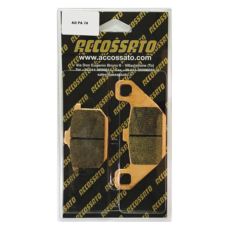 Pastiglie freno per Kawasaki marca Accossato codice AGPA74