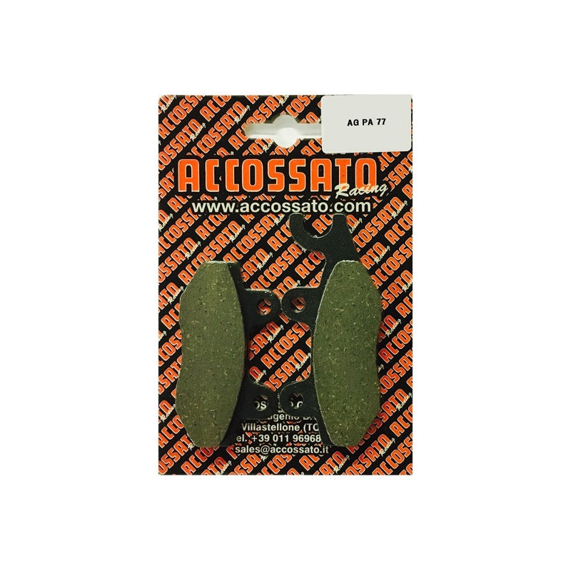 Pastiglie freno per Honda, Kawasaki, Suzuki, Yamaha marca Accossato codice AGPA77