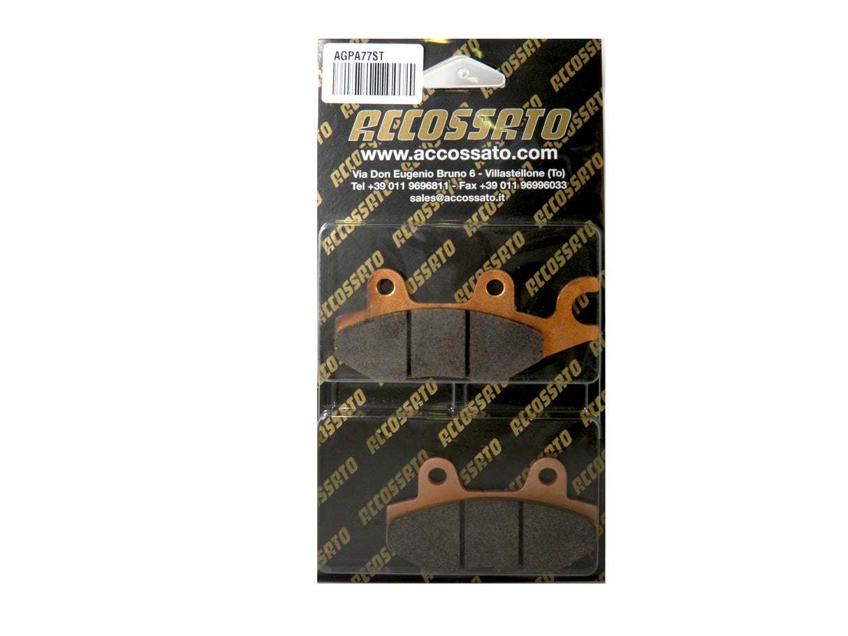 Pastiglie freno per Honda, Kawasaki, Suzuki, Yamaha marca Accossato codice AGPA77