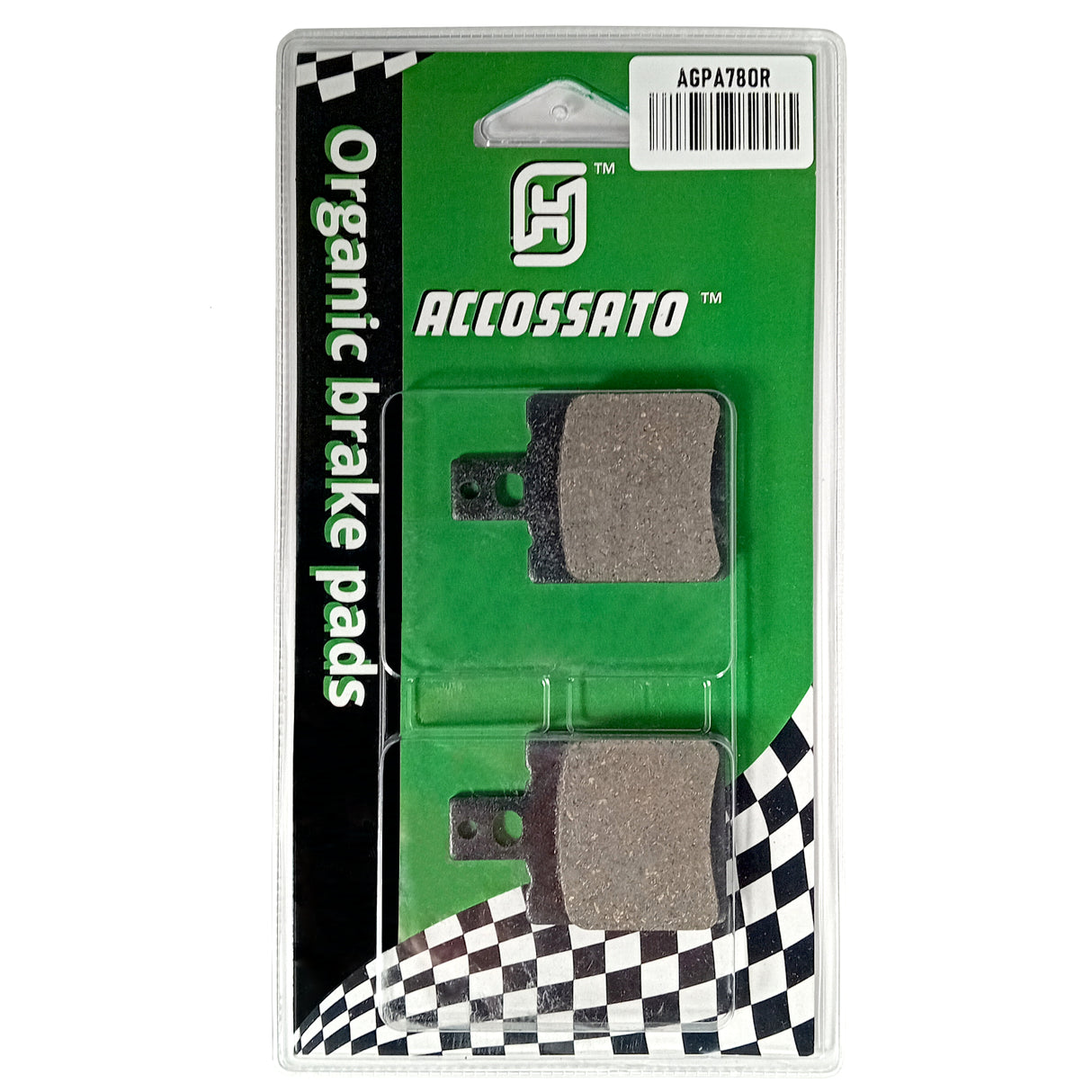 Pastiglie freno per Aprilia marca Accossato codice AGPA78