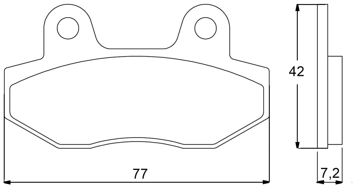 Pastiglie freno per Honda marca Accossato codice AGPA79