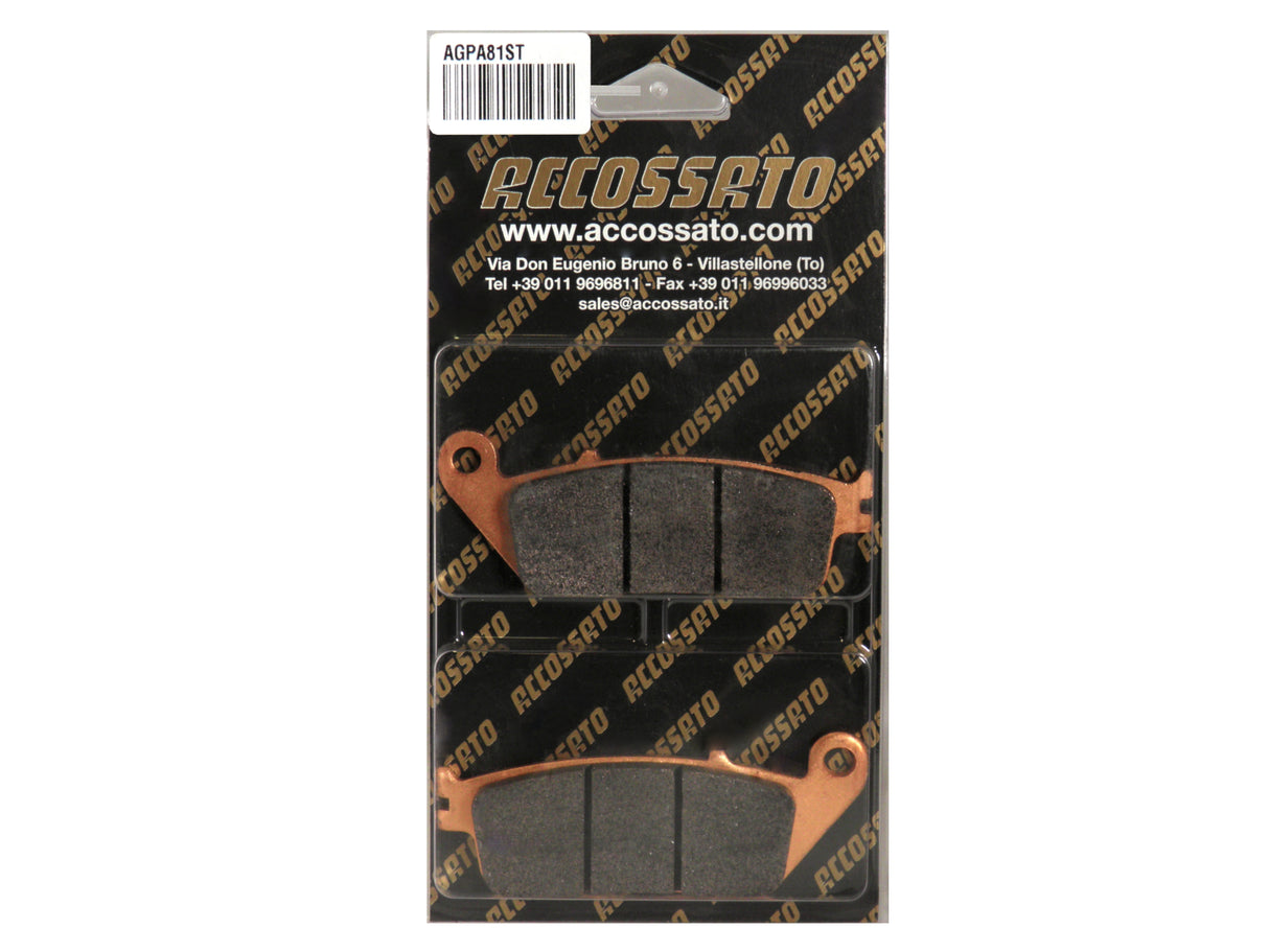 Pastiglie freno per Honda marca Accossato codice AGPA81