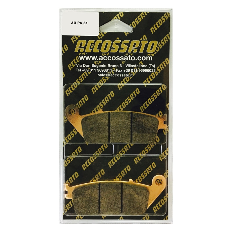Pastiglie freno per Honda marca Accossato codice AGPA81