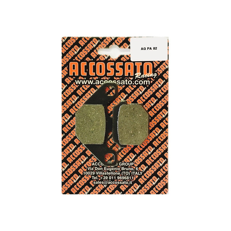 Pastiglie freno per Aprilia, Kawasaki, Suzuki, Yamaha marca Accossato codice AGPA82