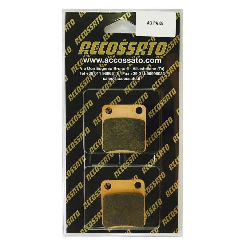 Pastiglie freno per Honda, Kawasaki, Suzuki, Yamaha marca Accossato codice AGPA88