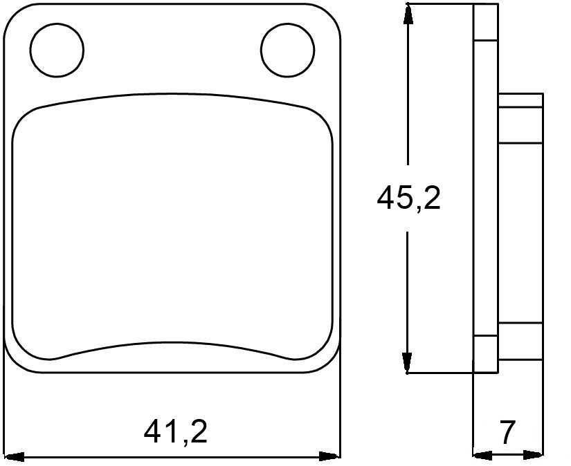 Pastiglie freno per Honda, Kawasaki, Suzuki, Yamaha marca Accossato codice AGPA88