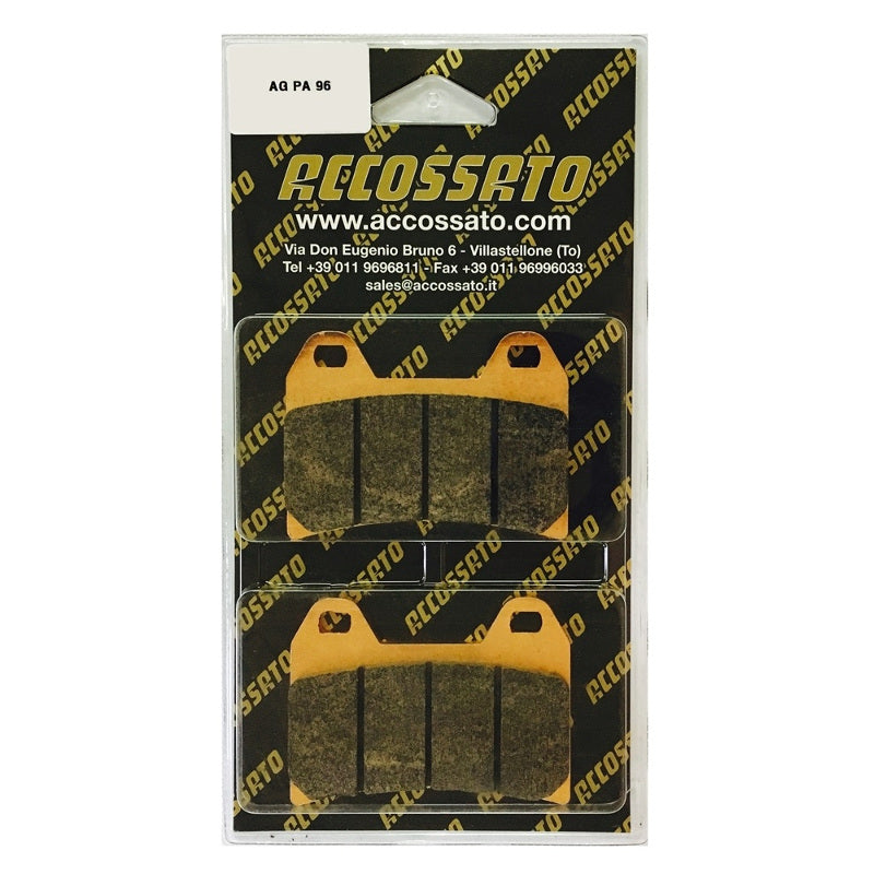 Pastiglie freno per Aprilia, Benelli, Ducati, KTM, Yamaha marca Accossato codice AGPA96