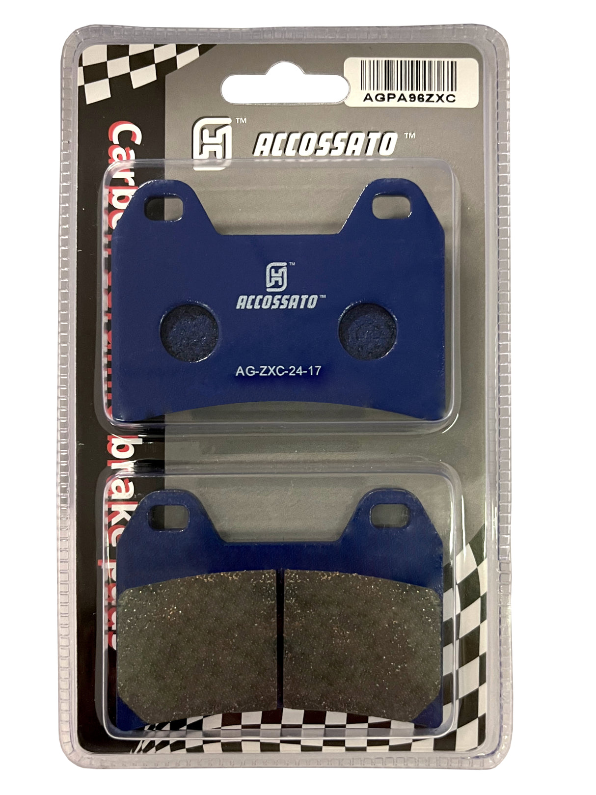 Pastiglie freno per Aprilia, Benelli, Ducati, KTM, Yamaha marca Accossato codice AGPA96