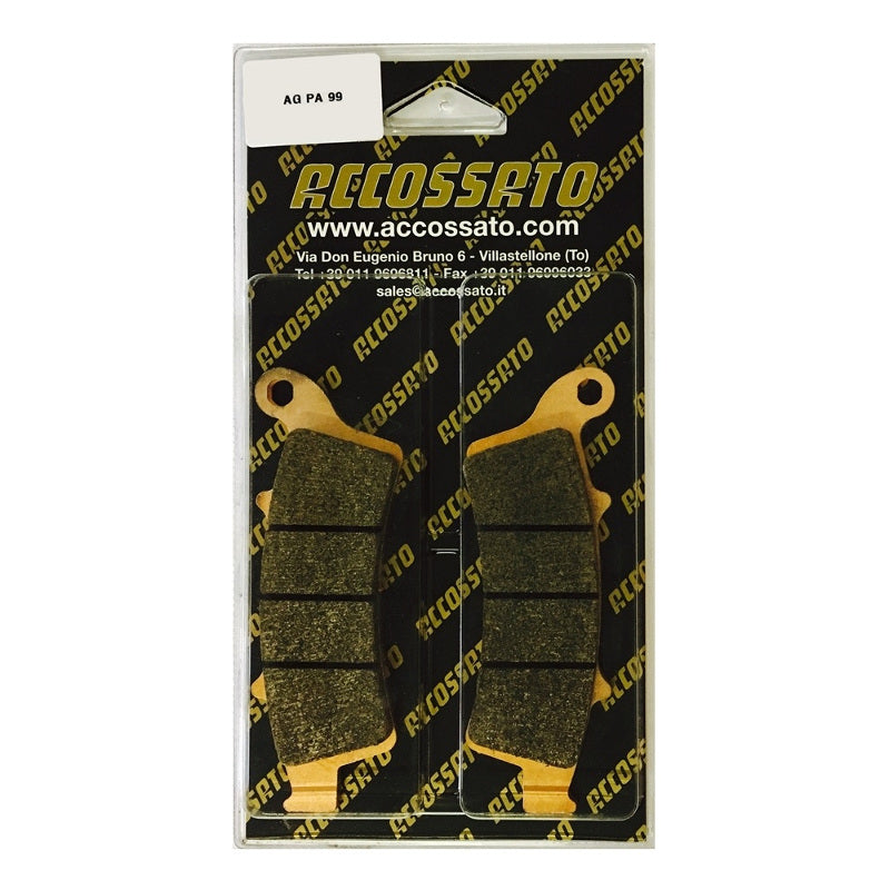 Pastiglie freno per Aprilia, Piaggio marca Accossato codice AGPA99