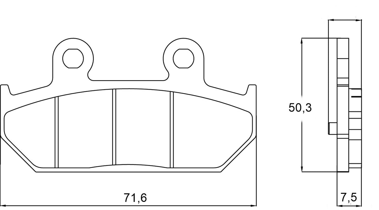 Pastiglie freno per Suzuki marca Accossato codice AGPP109