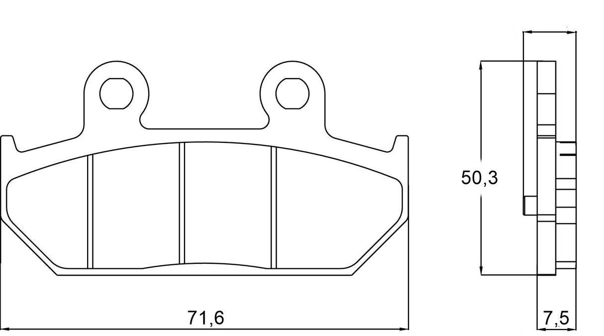 Pastiglie freno per Suzuki marca Accossato codice AGPP109