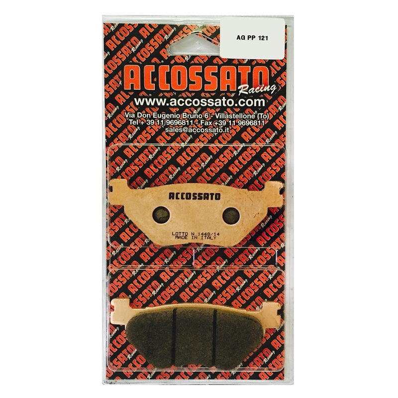 Pastiglie freno per Yamaha marca Accossato codice AGPP121