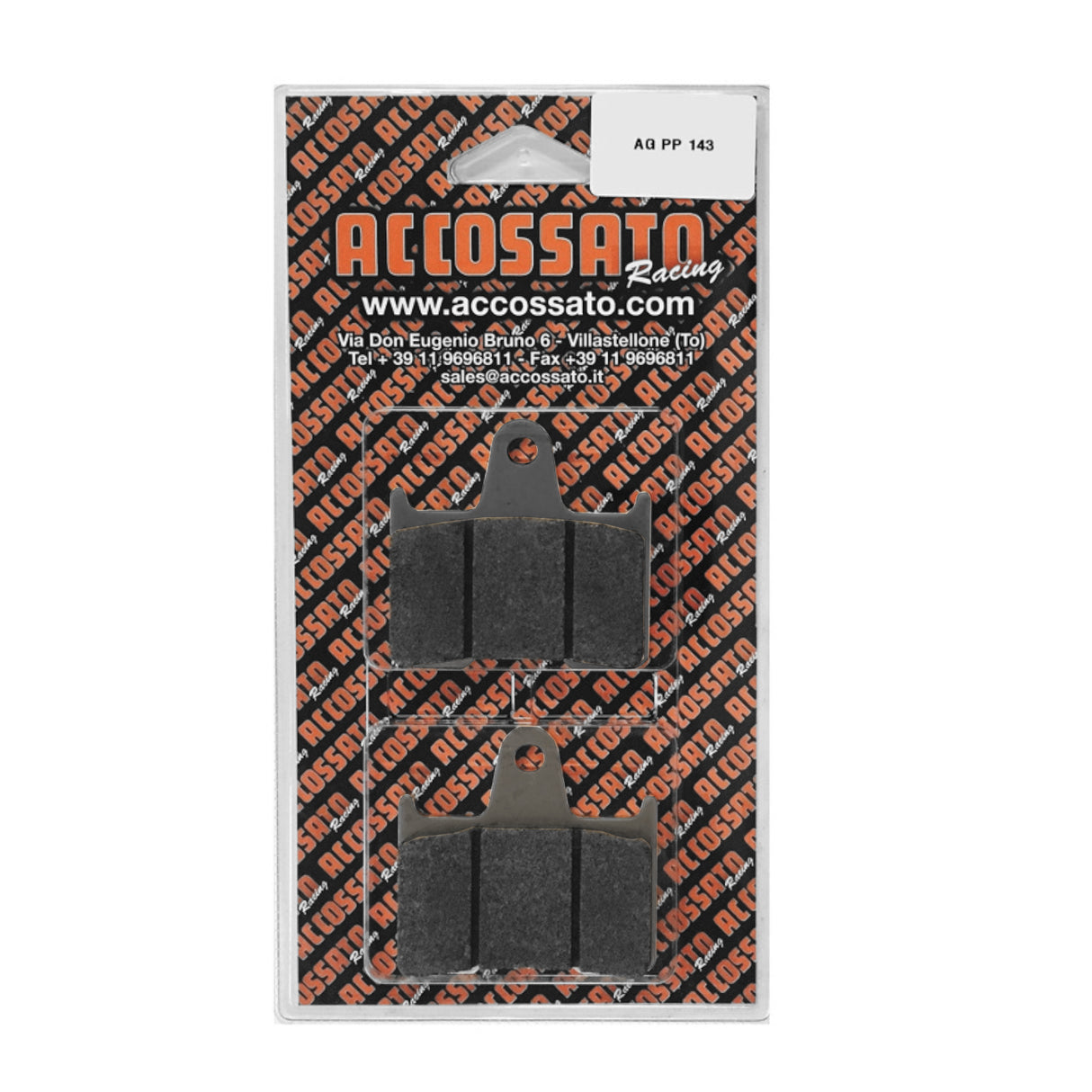 Pastiglie freno per Harley Davidson, Honda, Kawasaki marca Accossato codice AGPP143