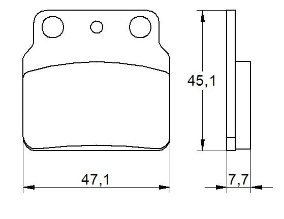 Pastiglie freno per Kawasaki, Suzuki marca Accossato codice AGPP165