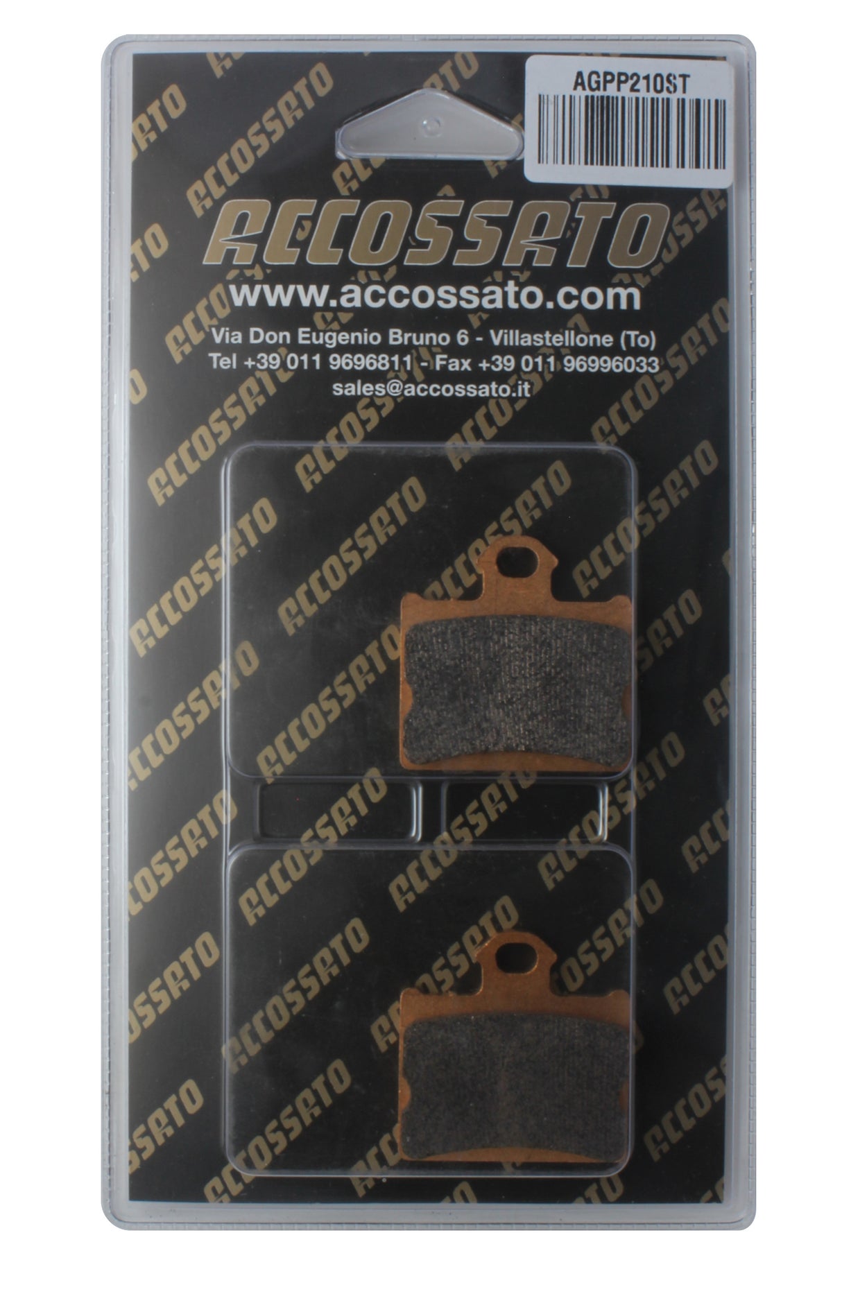 Pastiglie freno per KTM marca Accossato codice AGPP210