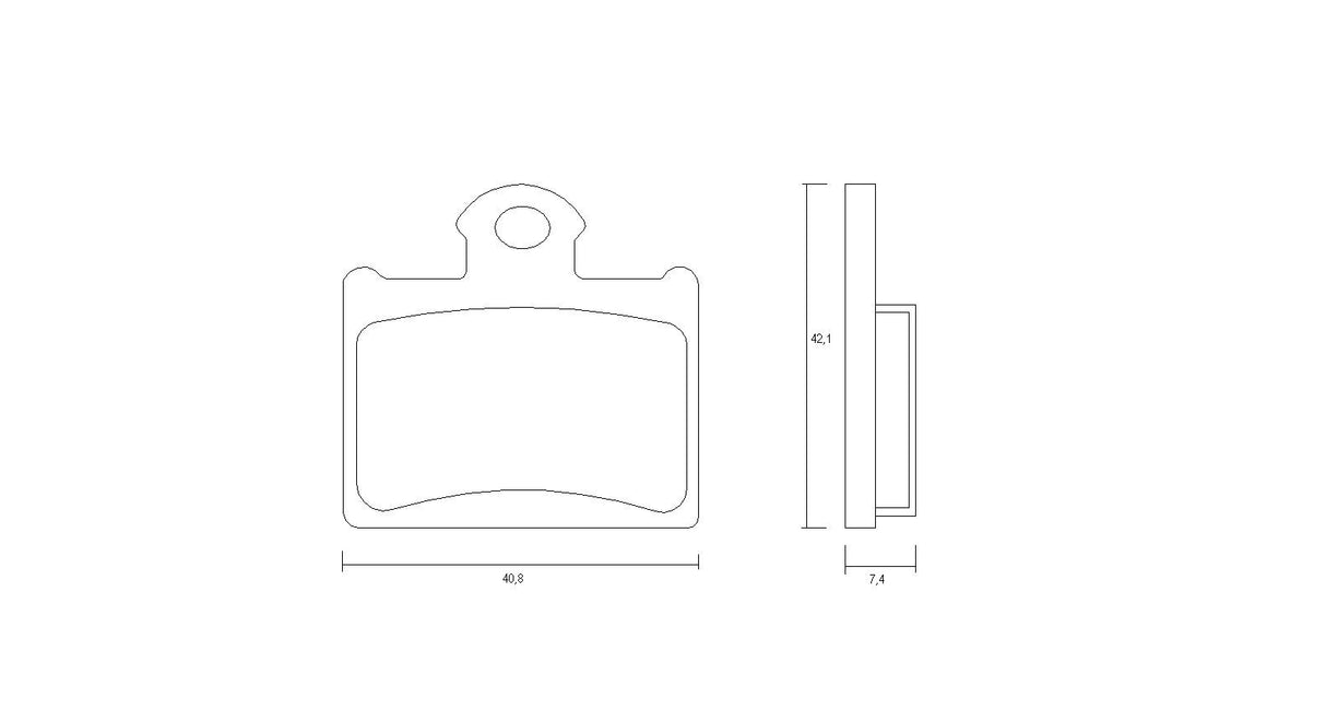 Pastiglie freno per KTM marca Accossato codice AGPP210