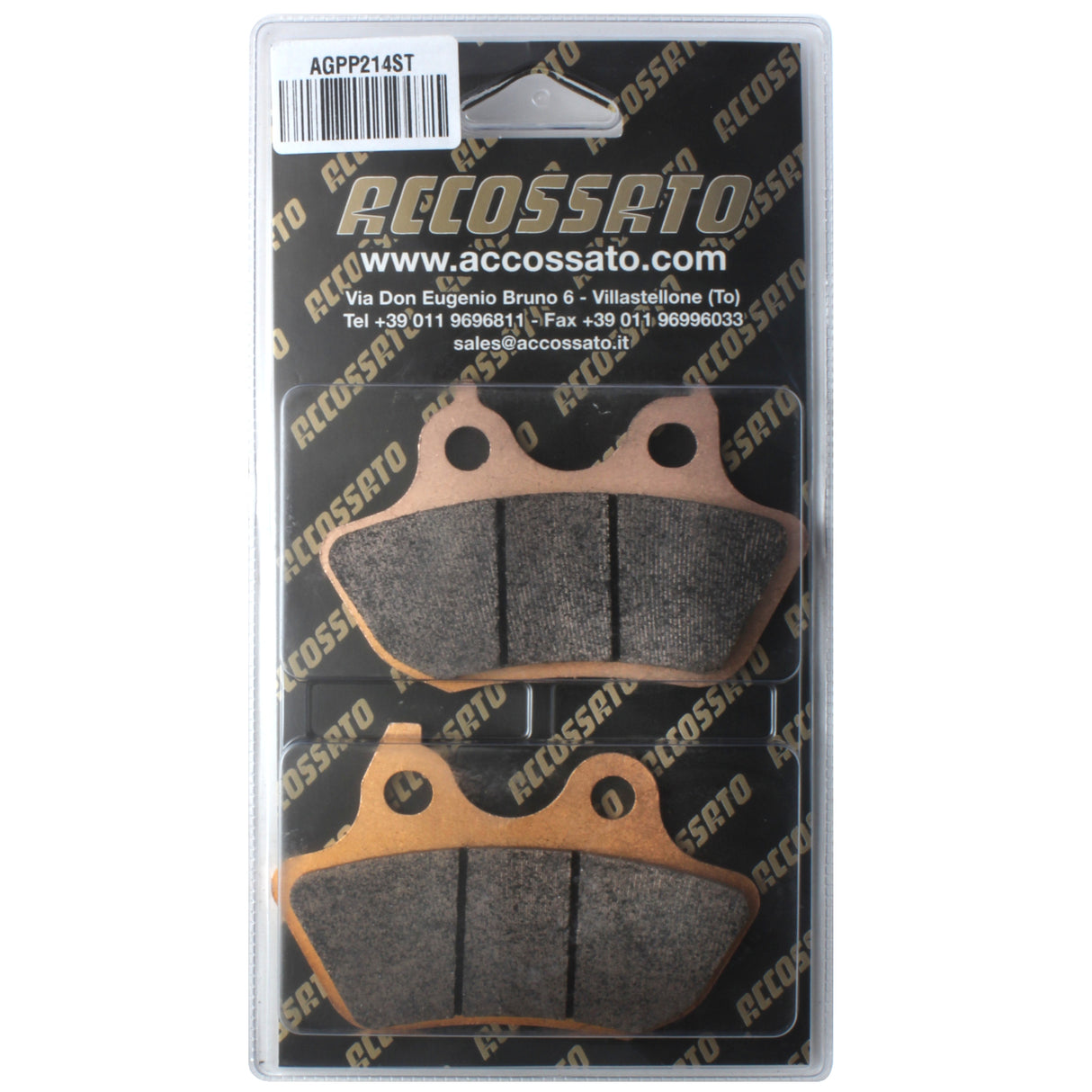 Pastiglie freno per Harley Davidson marca Accossato codice AGPP214