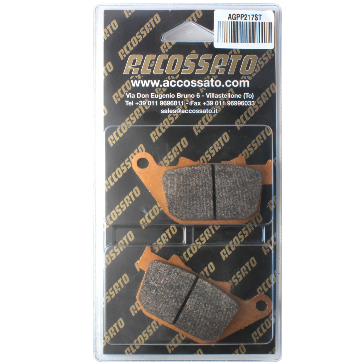 Pastiglie freno per Harley Davidson marca Accossato codice AGPP217