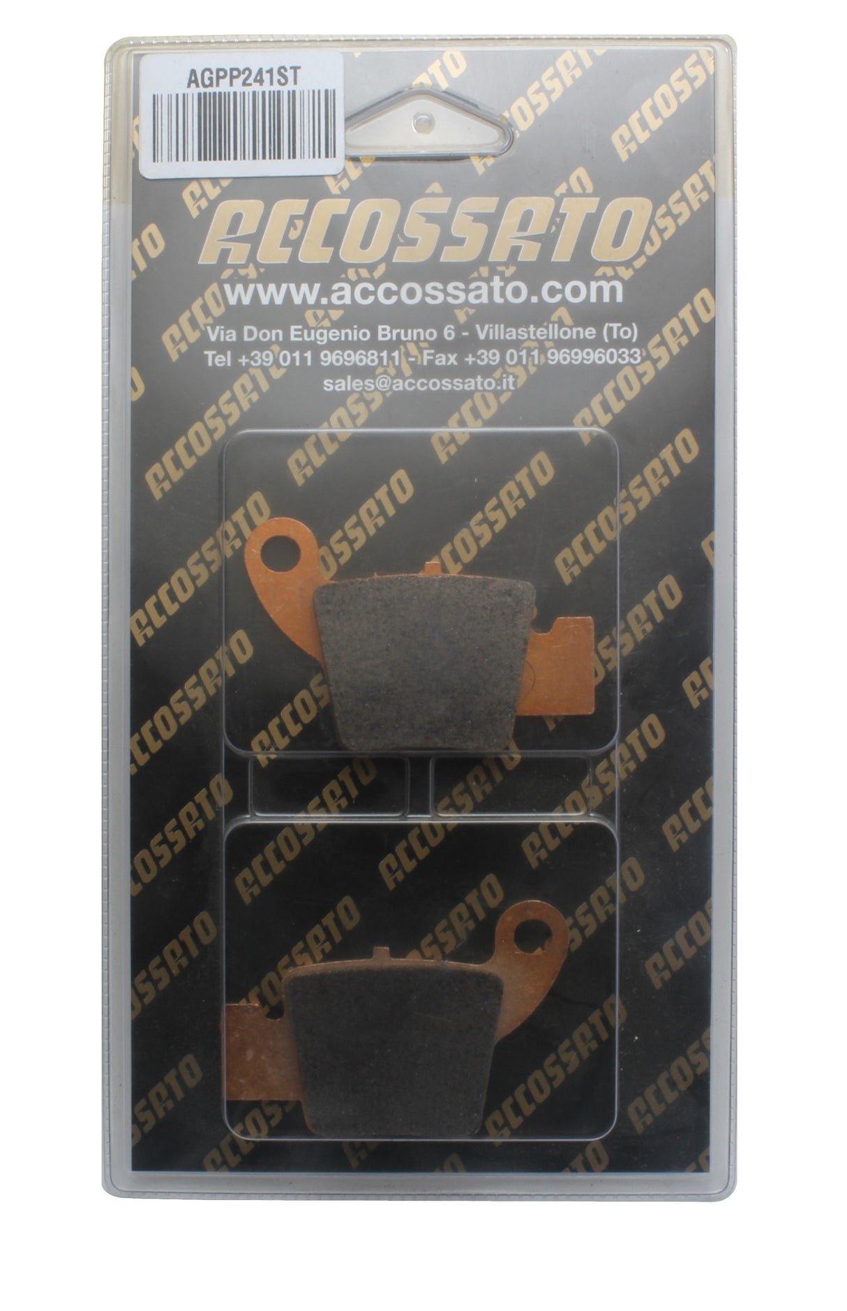 Pastiglie freno per AJP marca Accossato codice AGPP241