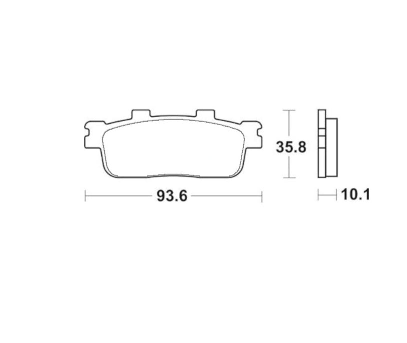 Pastiglie freno per Daelim, Peugeot, SYM, TGB marca Accossato codice AGPP245