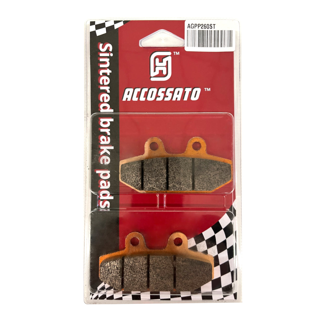 Pastiglie freno per Harley Davidson marca Accossato codice AGPP260