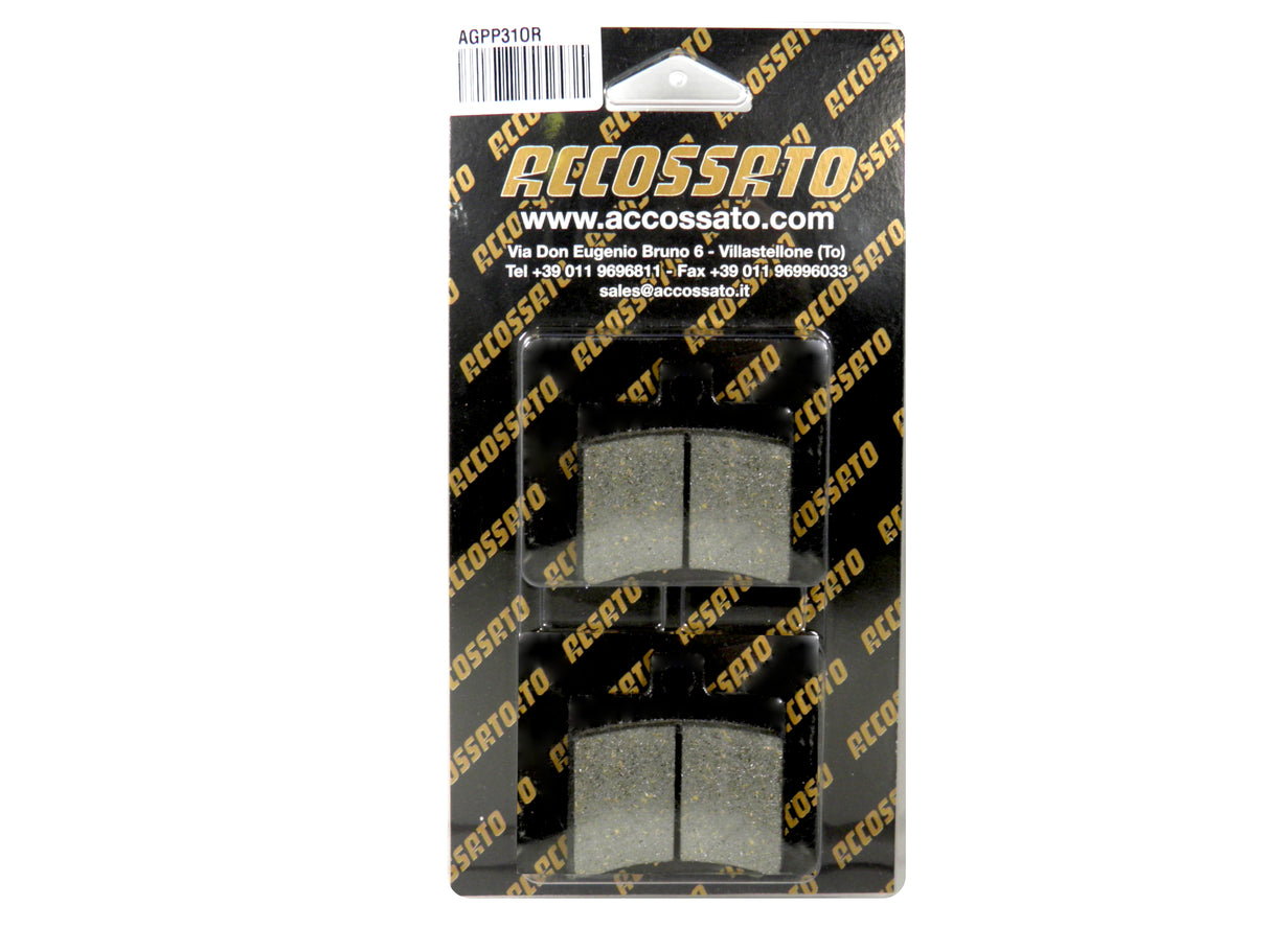 Pastiglie freno per Aprilia marca Accossato codice AGPP31