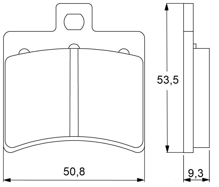 Pastiglie freno per Aprilia marca Accossato codice AGPP31