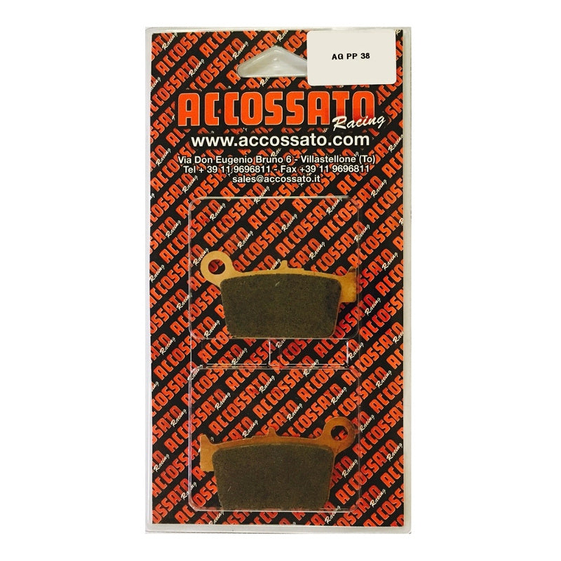 Pastiglie freno per Beta marca Accossato codice AGPP38
