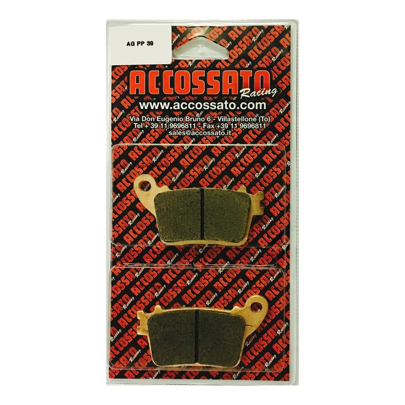 Pastiglie freno per Honda, Kawasaki, Suzuki, Yamaha marca Accossato codice AGPP39